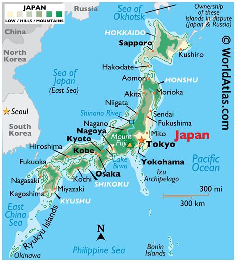 map of japan and major cities|Japan Map: Regions, Geography, Facts & Figures .